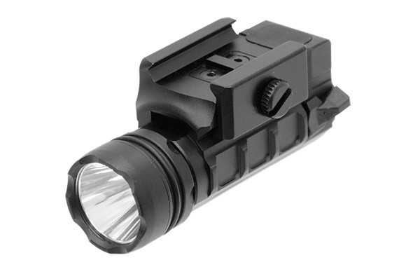 Тактический фонарь Leapers UTG LT-ELP123R-A, светодиод 24mm 3V LED IRB, 400люм, Weaver
