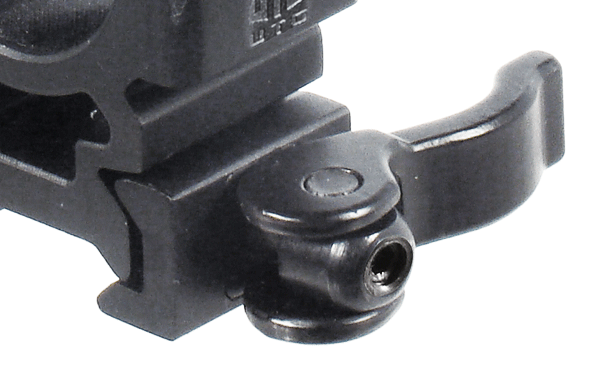 Кольца Leapers UTG 25,4мм быстросъемные на Weaver с рычажным зажимом, высокие (RQ2W1204), изображение 3