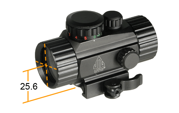 Коллиматор Leapers UTG Compact 1x30, SCP-RG40SDQ, точка 4МОА, изображение 3