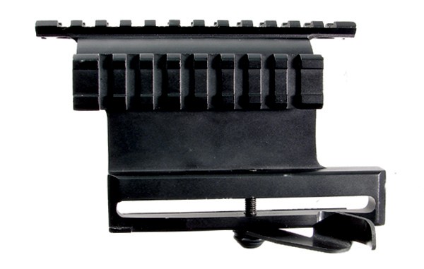 Кронштейн Leapers UTG боковой быстросъемный с 2-мя планками Weaver на Тигр, Сайгу, Вепрь (MNT-978), изображение 2