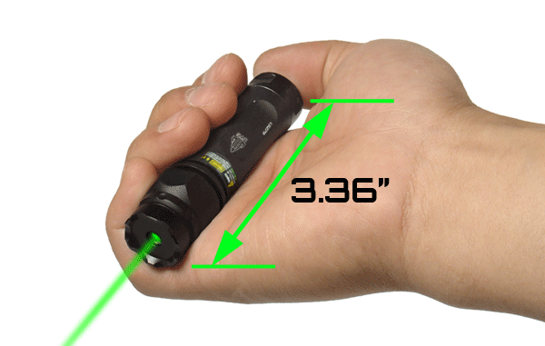 Лазерный целеуказатель Leapers UTG SCP-LS279 - зеленый, Weaver, изображение 3